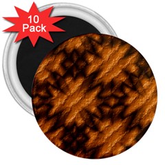 Background Texture Pattern 3  Magnets (10 Pack)  by Celenk