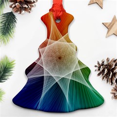 Abstract Star Pattern Structure Ornament (christmas Tree)  by Celenk