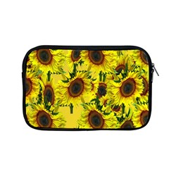 Sun Flower Pattern Background Apple Macbook Pro 13  Zipper Case by Celenk