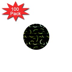 Abstract Dark Blur Texture 1  Mini Buttons (100 pack) 