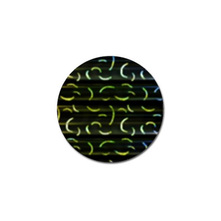 Abstract Dark Blur Texture Golf Ball Marker