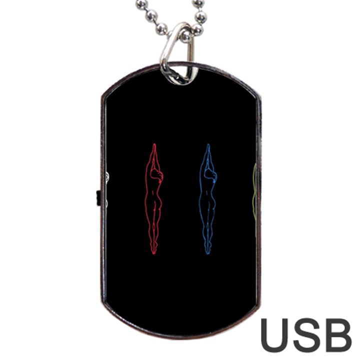 Arctic Monkeys Dog Tag USB Flash (Two Sides)