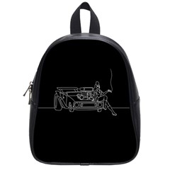 Arctic Monkeys School Bag (small) by Valentinaart