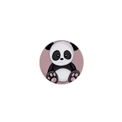 Cute Panda 1  Mini Buttons by Valentinaart