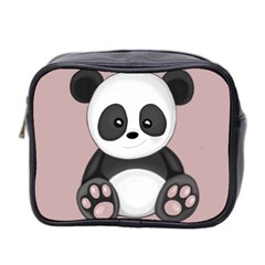 Cute Panda Mini Toiletries Bag 2-side by Valentinaart