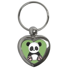 Cute Panda Key Chains (Heart) 