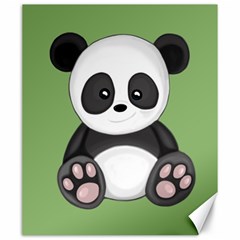 Cute Panda Canvas 20  x 24  