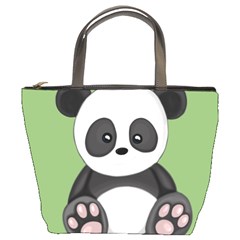 Cute Panda Bucket Bags