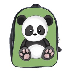 Cute Panda School Bag (Large)