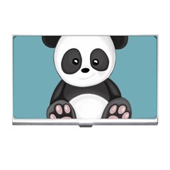 Cute Panda Business Card Holders by Valentinaart