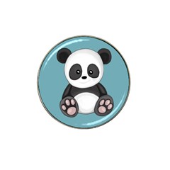 Cute Panda Hat Clip Ball Marker (10 Pack) by Valentinaart