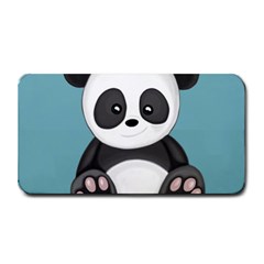 Cute Panda Medium Bar Mats by Valentinaart