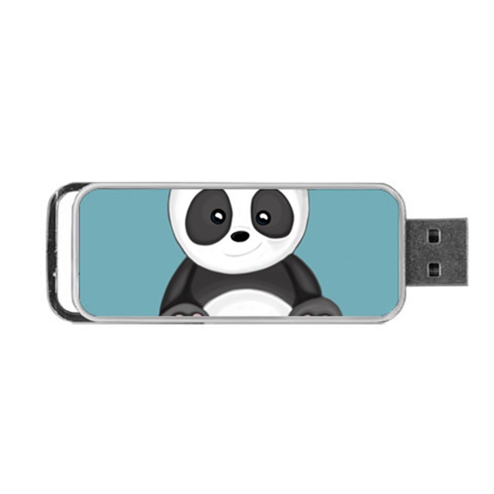 Cute Panda Portable USB Flash (Two Sides)