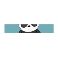 Cute Panda Flano Scarf (mini) by Valentinaart