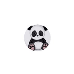 Cute Panda 1  Mini Magnets