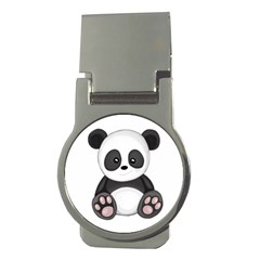 Cute Panda Money Clips (Round) 