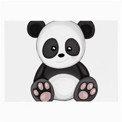 Cute Panda Large Glasses Cloth (2-Side)