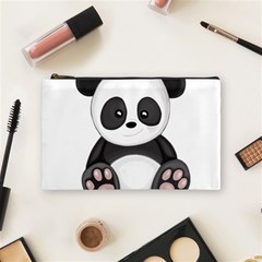 Cute Panda Cosmetic Bag (Medium) 