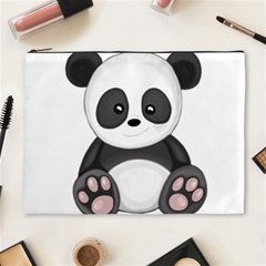 Cute Panda Cosmetic Bag (XL)