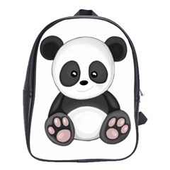 Cute Panda School Bag (Large)