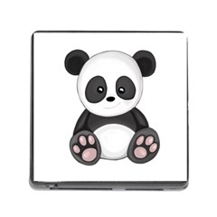 Cute Panda Memory Card Reader (Square)