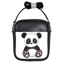 Cute Panda Girls Sling Bags