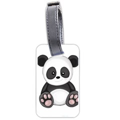 Cute Panda Luggage Tags (One Side) 