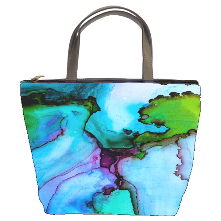 Abstract Painting Art Bucket Bags