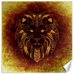 Lion Wild Animal Abstract Canvas 20  X 20   by Celenk