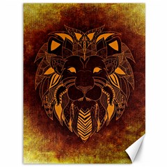 Lion Wild Animal Abstract Canvas 36  X 48   by Celenk