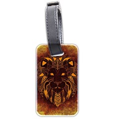 Lion Wild Animal Abstract Luggage Tags (two Sides)