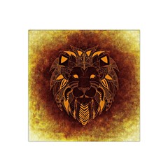 Lion Wild Animal Abstract Satin Bandana Scarf by Celenk