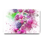 Blackberry Fruit Art Abstract Small Doormat  24 x16  Door Mat