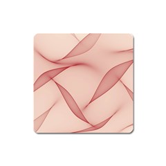 Background Light Glow Abstract Art Square Magnet by Celenk