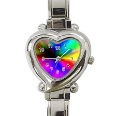 Creativity Abstract Alive Heart Italian Charm Watch by Celenk