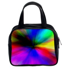 Creativity Abstract Alive Classic Handbags (2 Sides) by Celenk