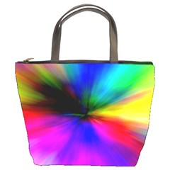 Creativity Abstract Alive Bucket Bags by Celenk