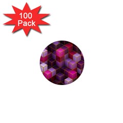 Cube Surface Texture Background 1  Mini Buttons (100 Pack)  by Celenk