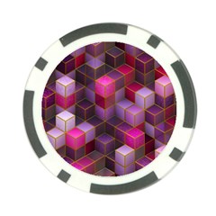 Cube Surface Texture Background Poker Chip Card Guard by Celenk