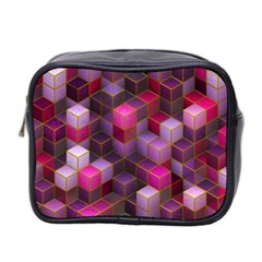 Cube Surface Texture Background Mini Toiletries Bag 2-side by Celenk