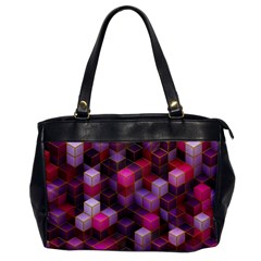 Cube Surface Texture Background Office Handbags by Celenk