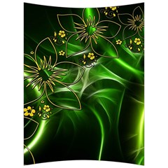 Flora Entwine Fractals Flowers Back Support Cushion