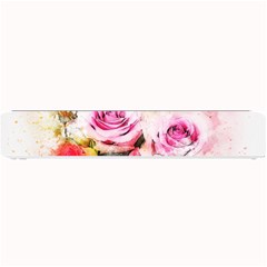 Flower Roses Art Abstract Small Bar Mats by Celenk