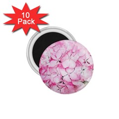 Flower Pink Art Abstract Nature 1 75  Magnets (10 Pack)  by Celenk