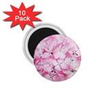 Flower Pink Art Abstract Nature 1.75  Magnets (10 pack)  Front