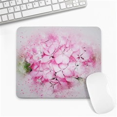 Flower Pink Art Abstract Nature Large Mousepads by Celenk