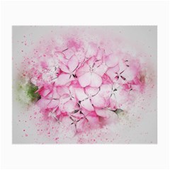 Flower Pink Art Abstract Nature Small Glasses Cloth by Celenk