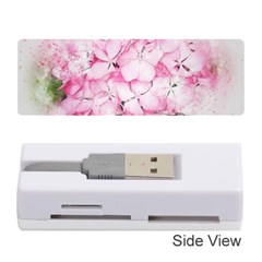 Flower Pink Art Abstract Nature Memory Card Reader (stick)  by Celenk