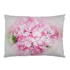 Flower Pink Art Abstract Nature Pillow Case (two Sides) by Celenk