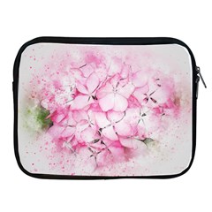 Flower Pink Art Abstract Nature Apple Ipad 2/3/4 Zipper Cases by Celenk